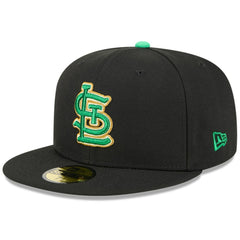 St. Louis Cardinals 2026 St. Patrick's Day 59FIFTY Fitted Hat Black