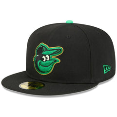 Baltimore Orioles 2026 St. Patrick's Day 59FIFTY Fitted Hat Black