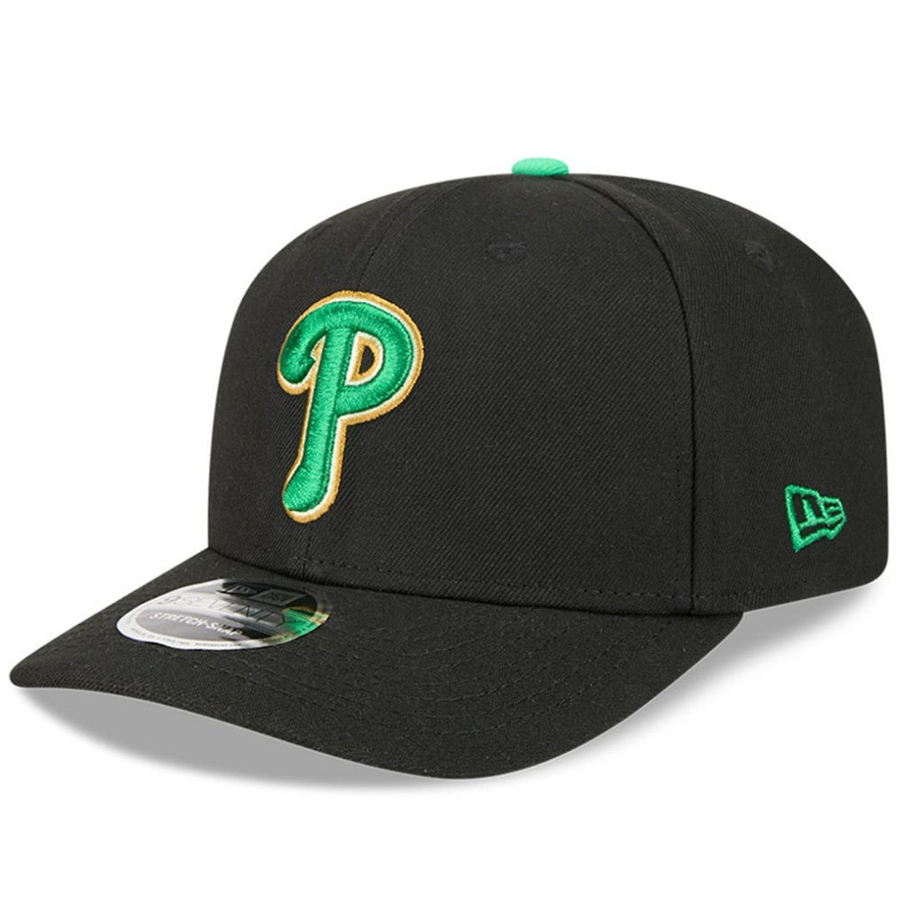 Philadelphia Phillies 2026 St. Patrick's Day 9SEVENTY Adjustable Hat Black