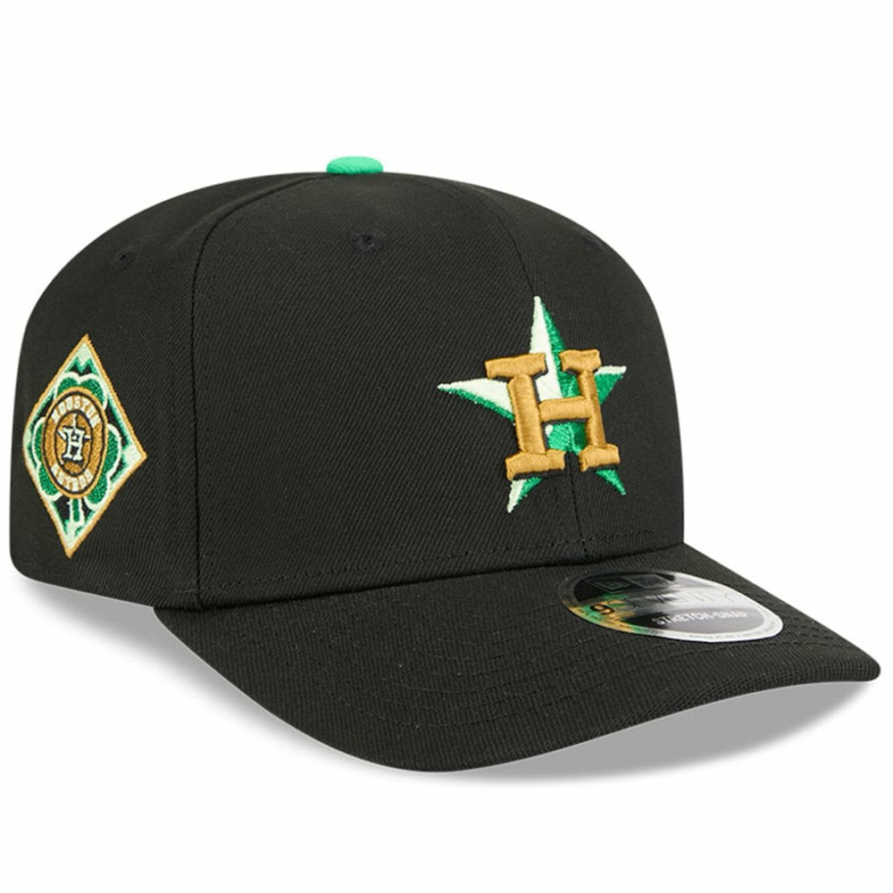 Houston Astros 2026 St. Patrick's Day 9SEVENTY Adjustable Hat Black