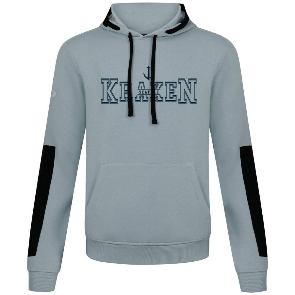 Seattle Kraken Levelwear Bombay Journey Pullover Hoodie - Gray Hoodies