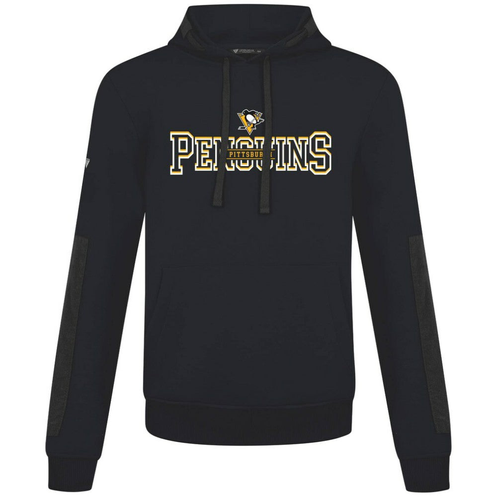 Pittsburgh Penguins Levelwear Bombay Journey Pullover Hoodie - Black Hoodies