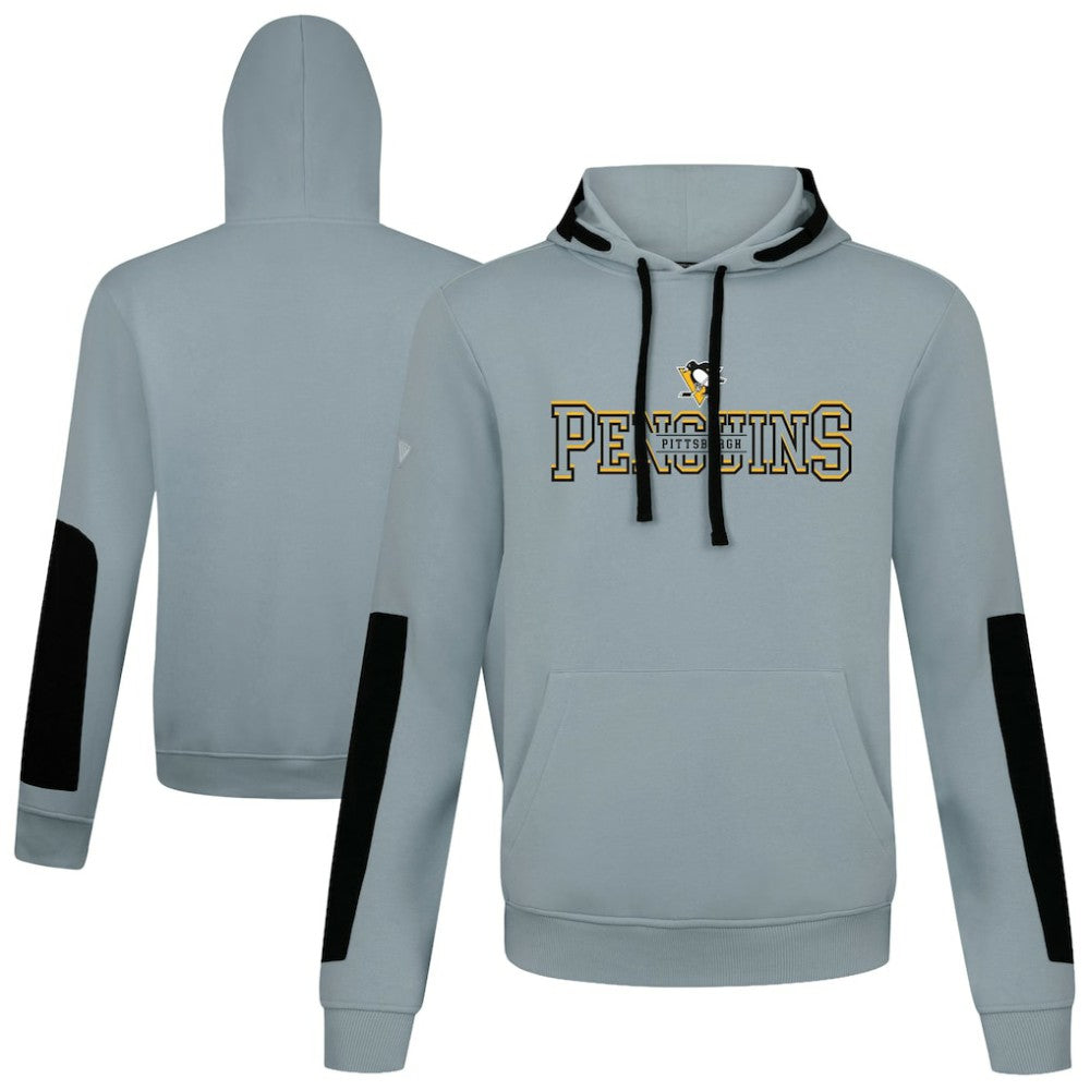 Pittsburgh Penguins Levelwear Bombay Journey Pullover Hoodie - Gray Hoodies