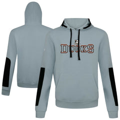 Anaheim Ducks Levelwear Bombay Journey Pullover Hoodie - Gray Hoodies