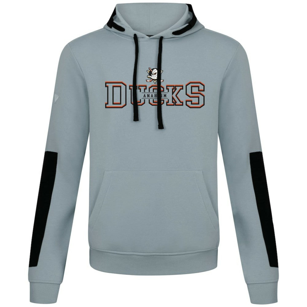 Anaheim Ducks Levelwear Bombay Journey Pullover Hoodie - Gray Hoodies