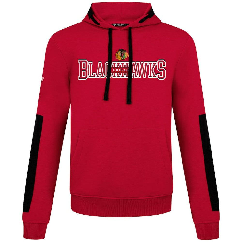 Chicago Blackhawks Levelwear Bombay Journey Pullover Hoodie - Red Hoodies