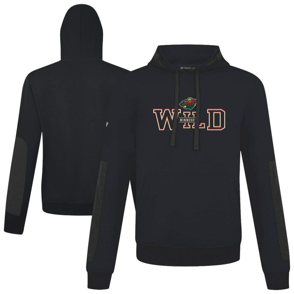 Minnesota Wild Levelwear Bombay Journey Pullover Hoodie - Black Hoodies