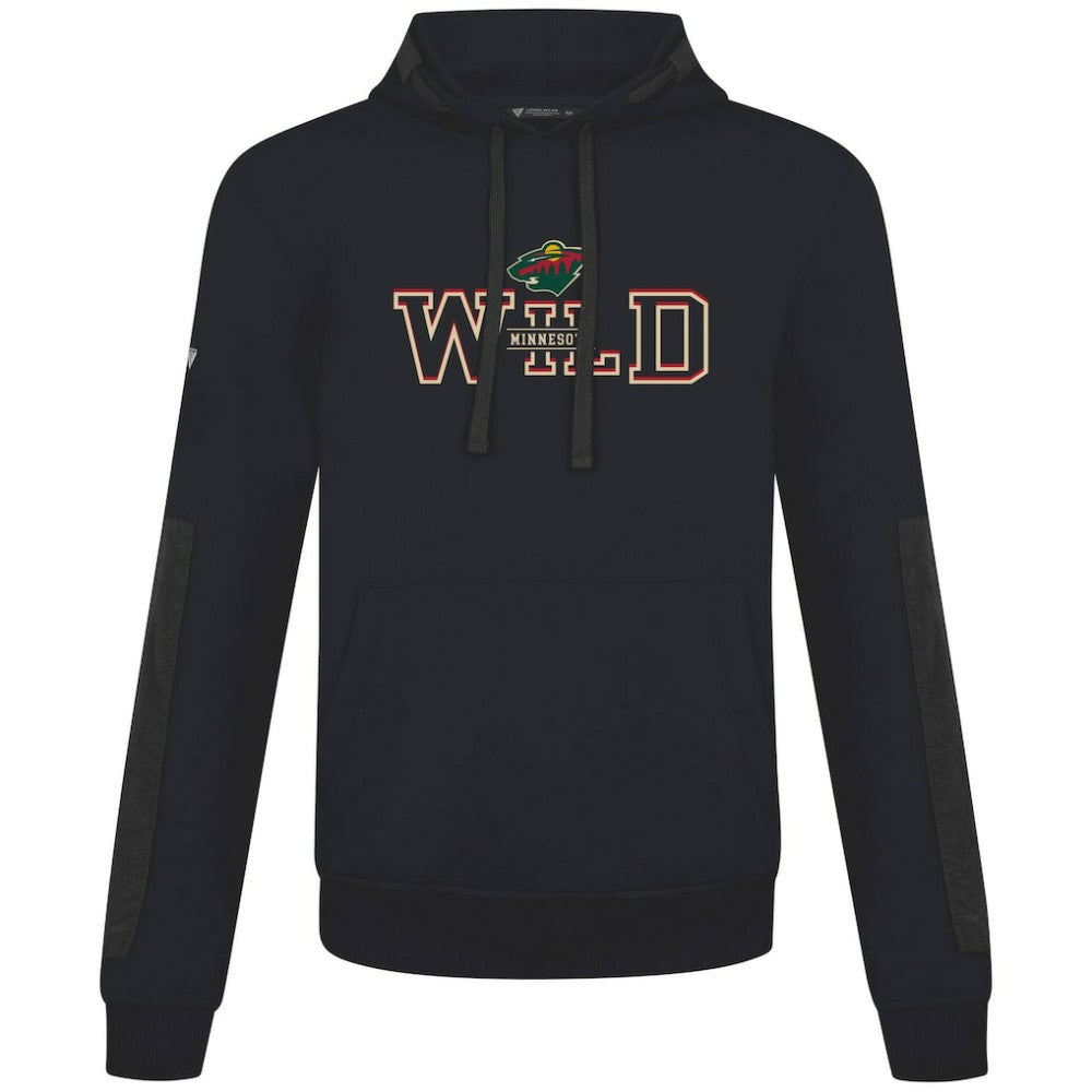 Minnesota Wild Levelwear Bombay Journey Pullover Hoodie - Black Hoodies