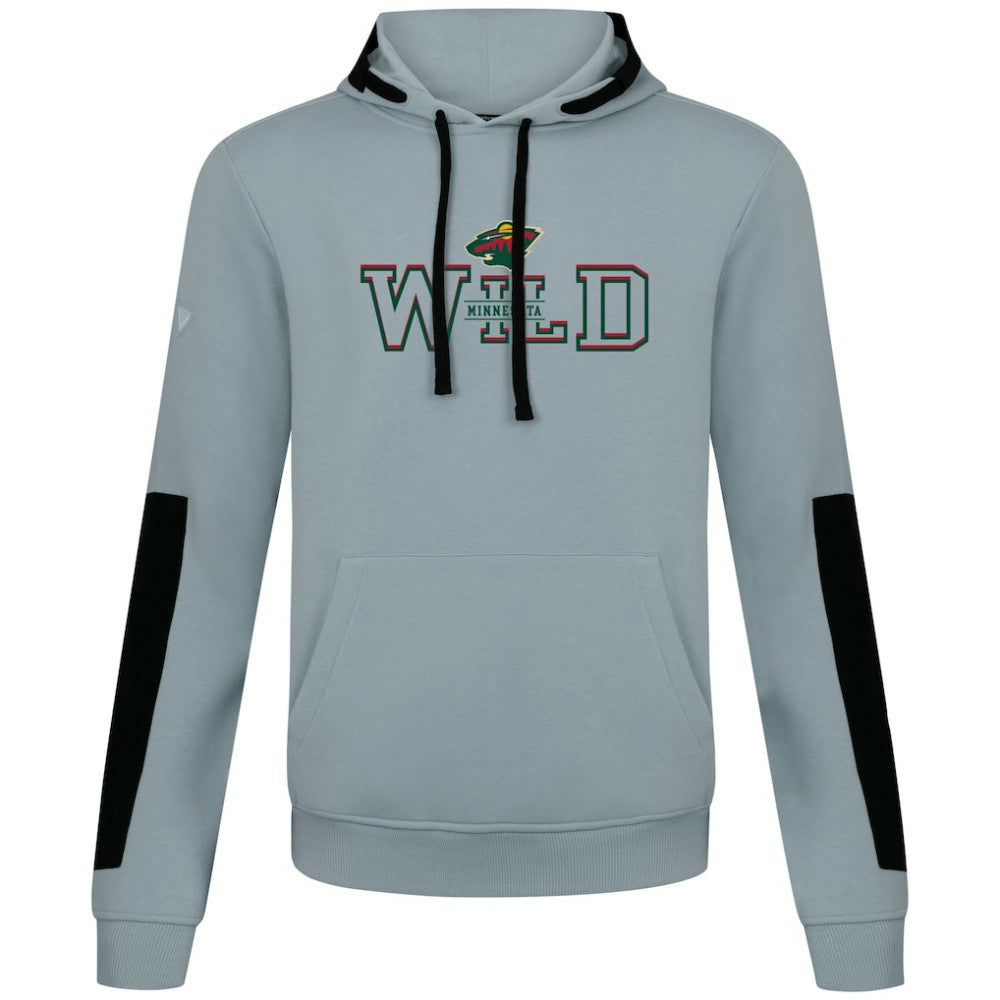 Minnesota Wild Levelwear Bombay Journey Pullover Hoodie - Gray Hoodies