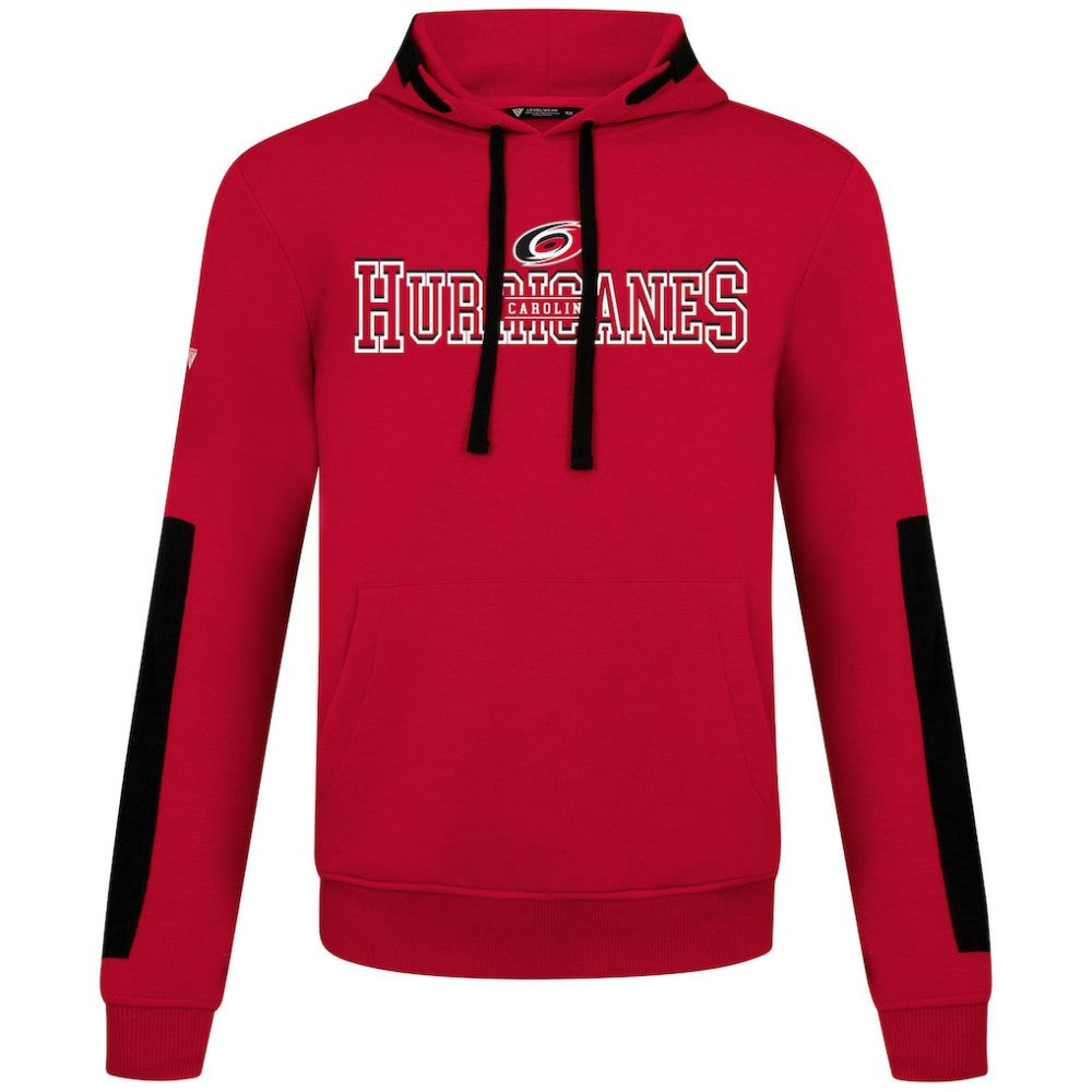 Carolina Hurricanes Levelwear Bombay Journey Pullover Hoodie - Red Hoodies