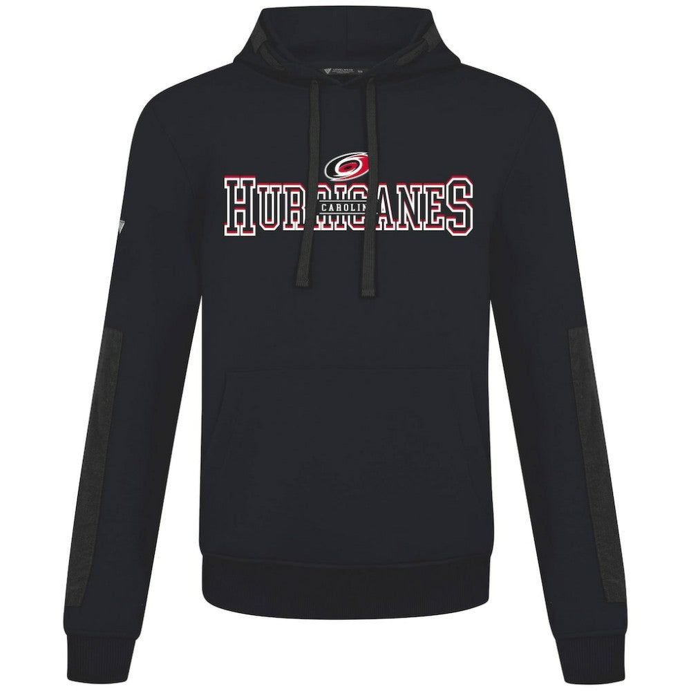 Carolina Hurricanes Levelwear Bombay Journey Pullover Hoodie - Black Hoodies