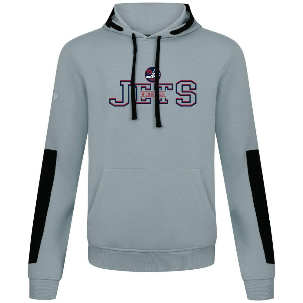 Winnipeg Jets Levelwear Bombay Journey Pullover Hoodie - Gray Hoodies