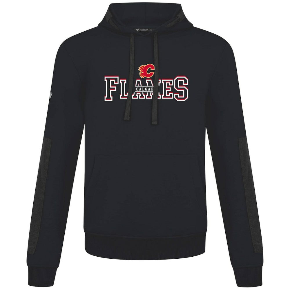 Calgary Flames Levelwear Bombay Journey Pullover Hoodie - Black Hoodies