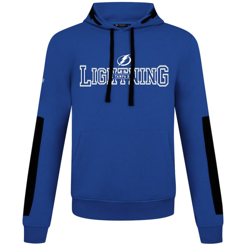 Tampa Bay Lightning Levelwear Bombay Journey Pullover Hoodie - Blue Hoodies