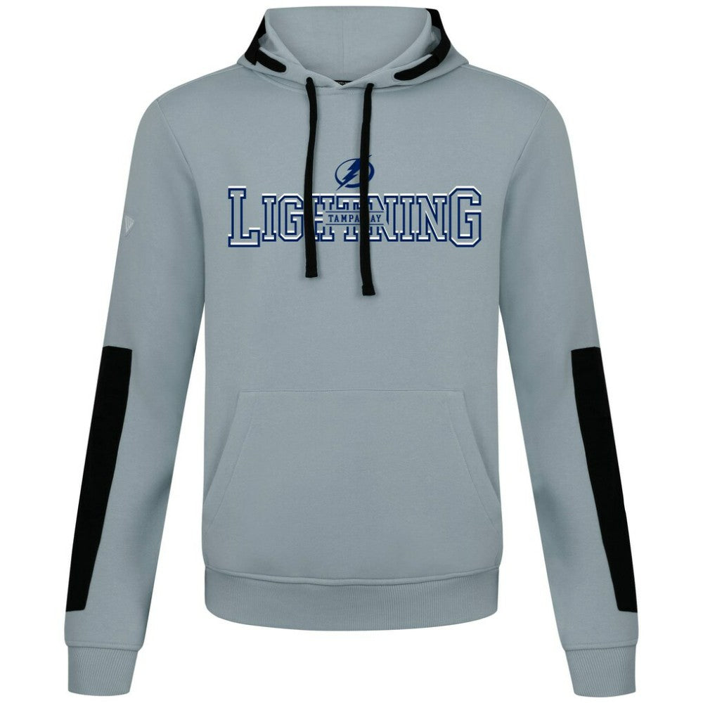 Tampa Bay Lightning Levelwear Bombay Journey Pullover Hoodie - Gray Hoodies