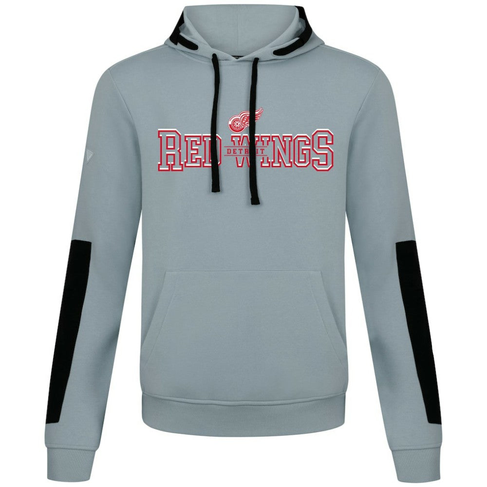 Detroit Red Wings Levelwear Bombay Journey Pullover Hoodie - Gray Hoodies
