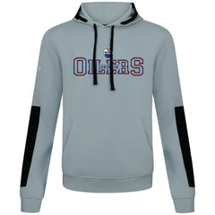 Edmonton Oilers Levelwear Bombay Journey Pullover Hoodie - Gray Hoodies