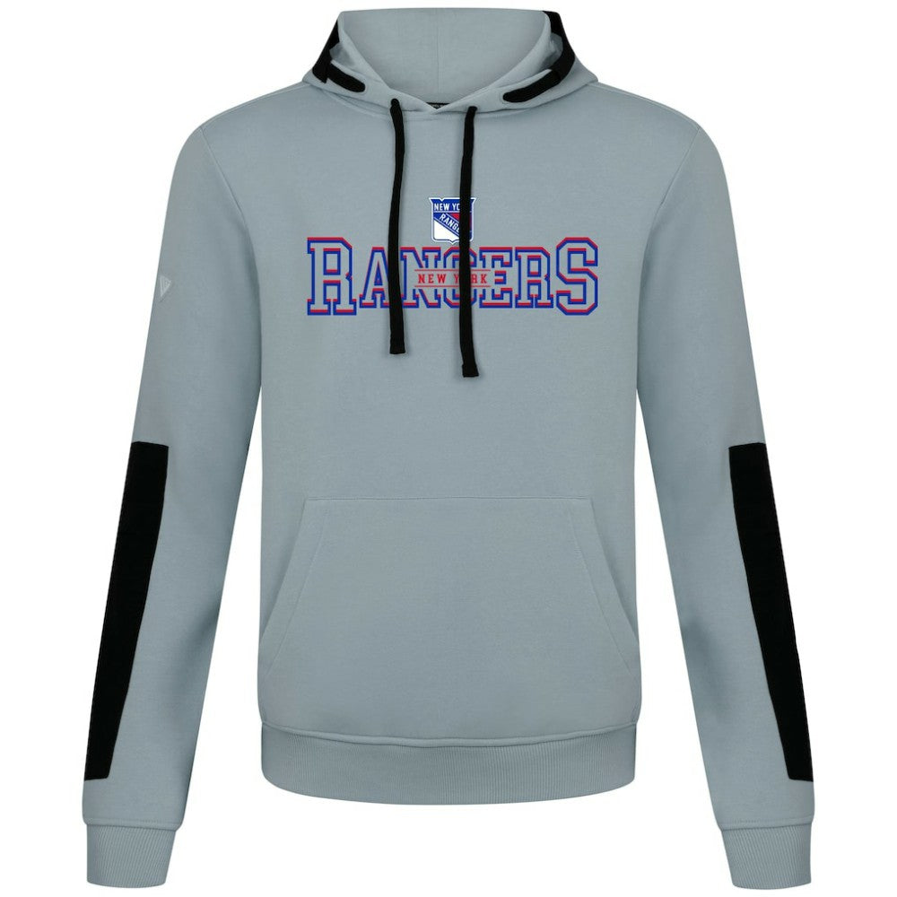 New York Rangers Levelwear Bombay Journey Pullover Hoodie - Gray Hoodies