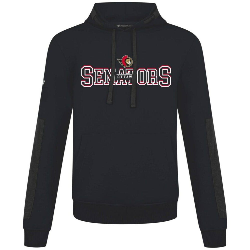 Ottawa Senators Levelwear Bombay Journey Pullover Hoodie - Black Hoodies