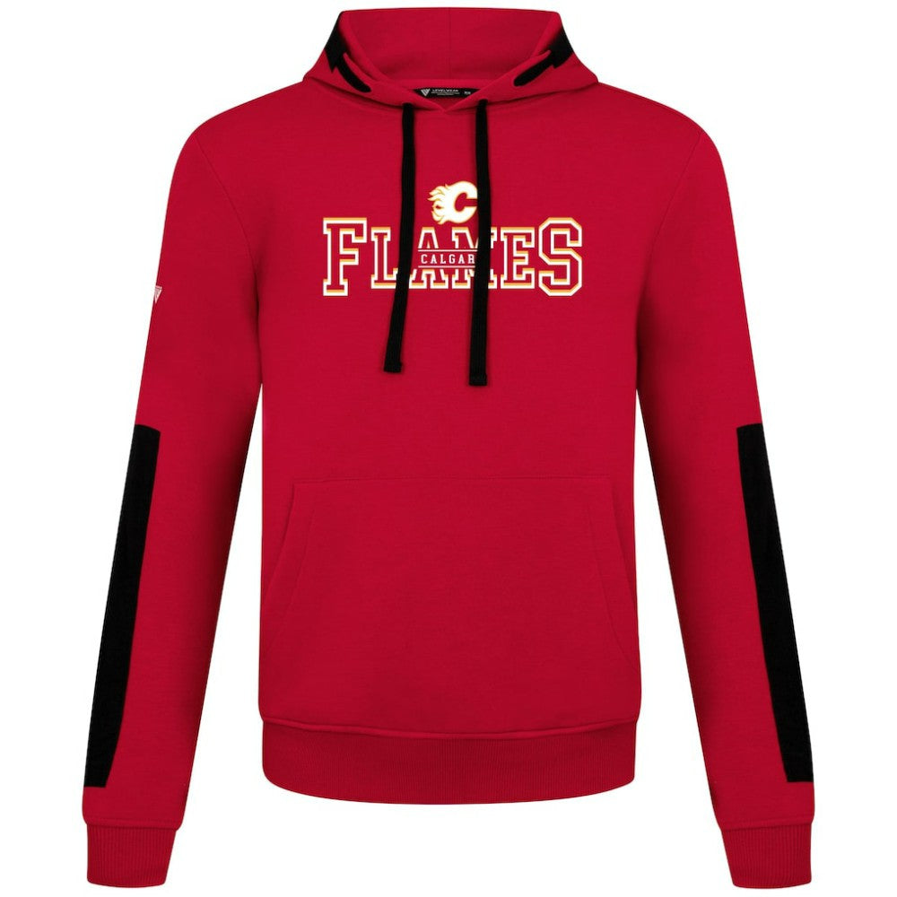 Calgary Flames Levelwear Bombay Journey Pullover Hoodie - Red Hoodies