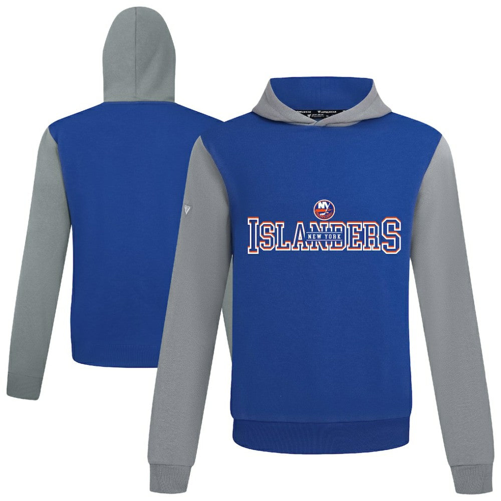 New York Islanders Levelwear Ultimate Journey Pullover Hoodie - Royal/Gray Hoodies