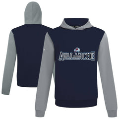 Colorado Avalanche Levelwear Ultimate Journey Pullover Hoodie - Navy/Gray Hoodies