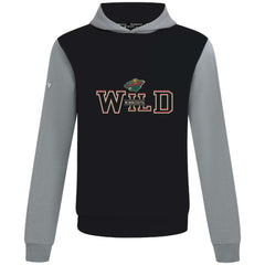 Minnesota Wild Levelwear Ultimate Journey Pullover Hoodie - Black/Gray Hoodies