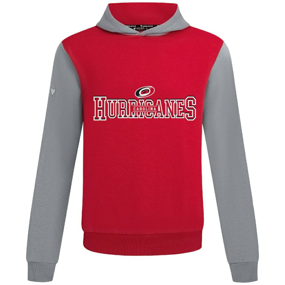 Carolina Hurricanes Levelwear Ultimate Journey Pullover Hoodie - Red/Gray Hoodies