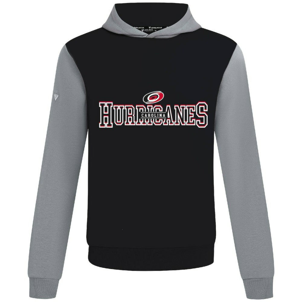 Carolina Hurricanes Levelwear Ultimate Journey Pullover Hoodie - Black/Gray Hoodies