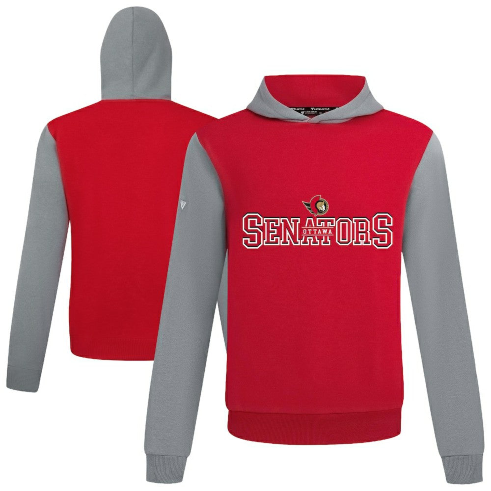 Ottawa Senators Levelwear Ultimate Journey Pullover Hoodie - Red/Gray Hoodies