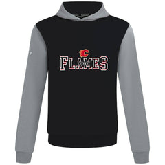 Calgary Flames Levelwear Ultimate Journey Pullover Hoodie - Black/Gray Hoodies