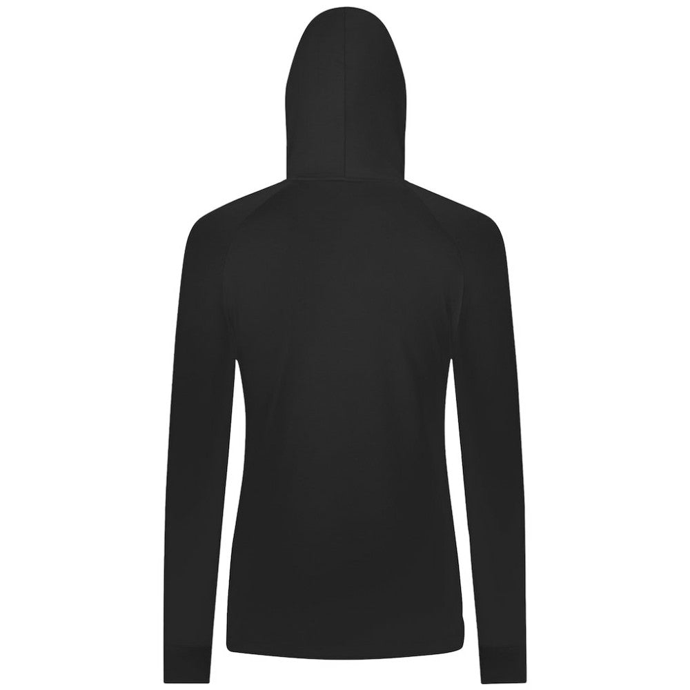 New Jersey Devils Levelwear Women's Slender Monument Raglan Pullover Hoodie - Black Jerseys