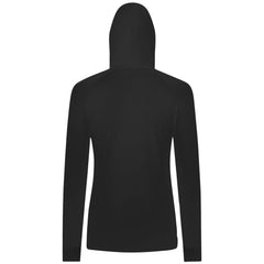 Vancouver Canucks Levelwear Women's Slender Monument Raglan Pullover Hoodie - Black Hoodies