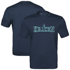 Seattle Kraken Levelwear Anthem Journey Performance T-Shirt - Deep Sea Blue T-shirts