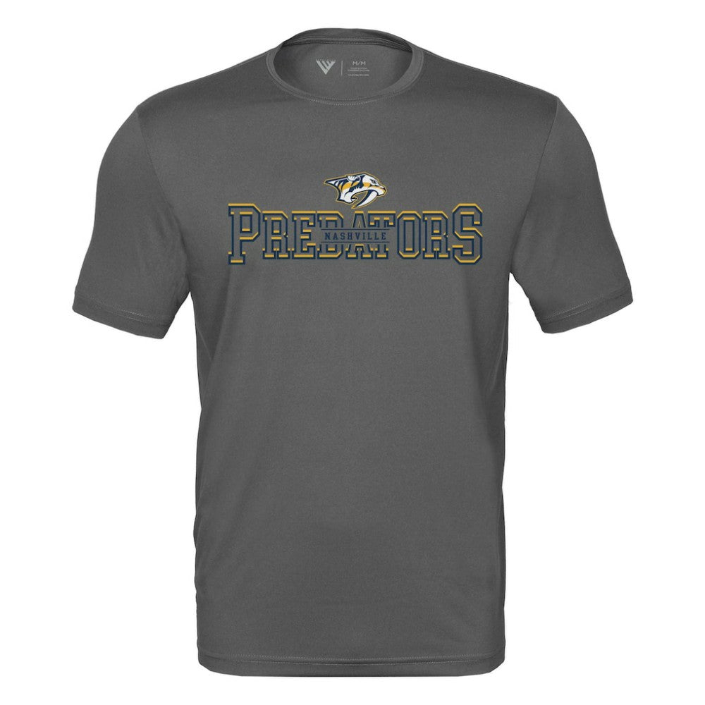 Nashville Predators Levelwear Anthem Journey Performance T-Shirt - Charcoal T-shirts