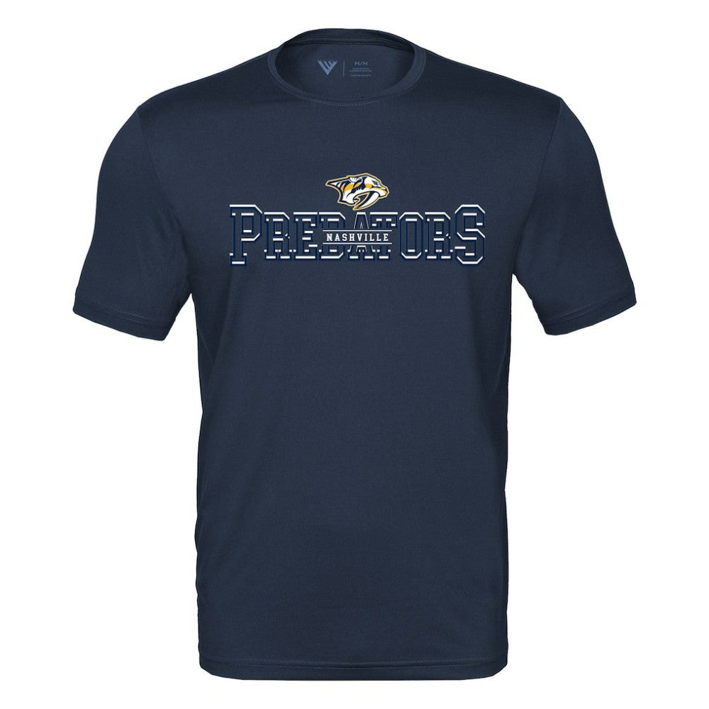 Nashville Predators Levelwear Anthem Journey Performance T-Shirt - Navy T-shirts