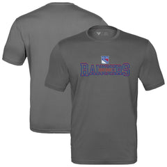 New York Rangers Levelwear Anthem Journey Performance T-Shirt - Charcoal T-shirts