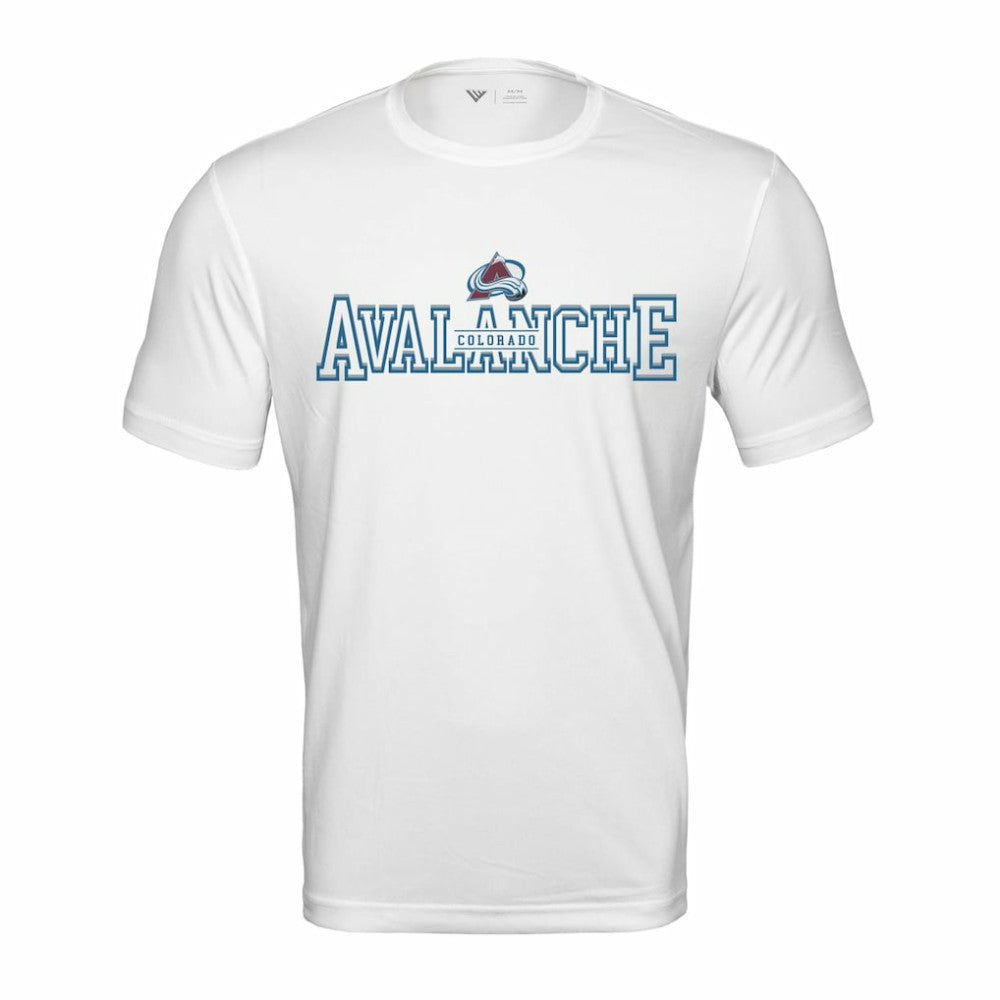 Colorado Avalanche Levelwear Anthem Journey Performance T-Shirt - White T-shirts