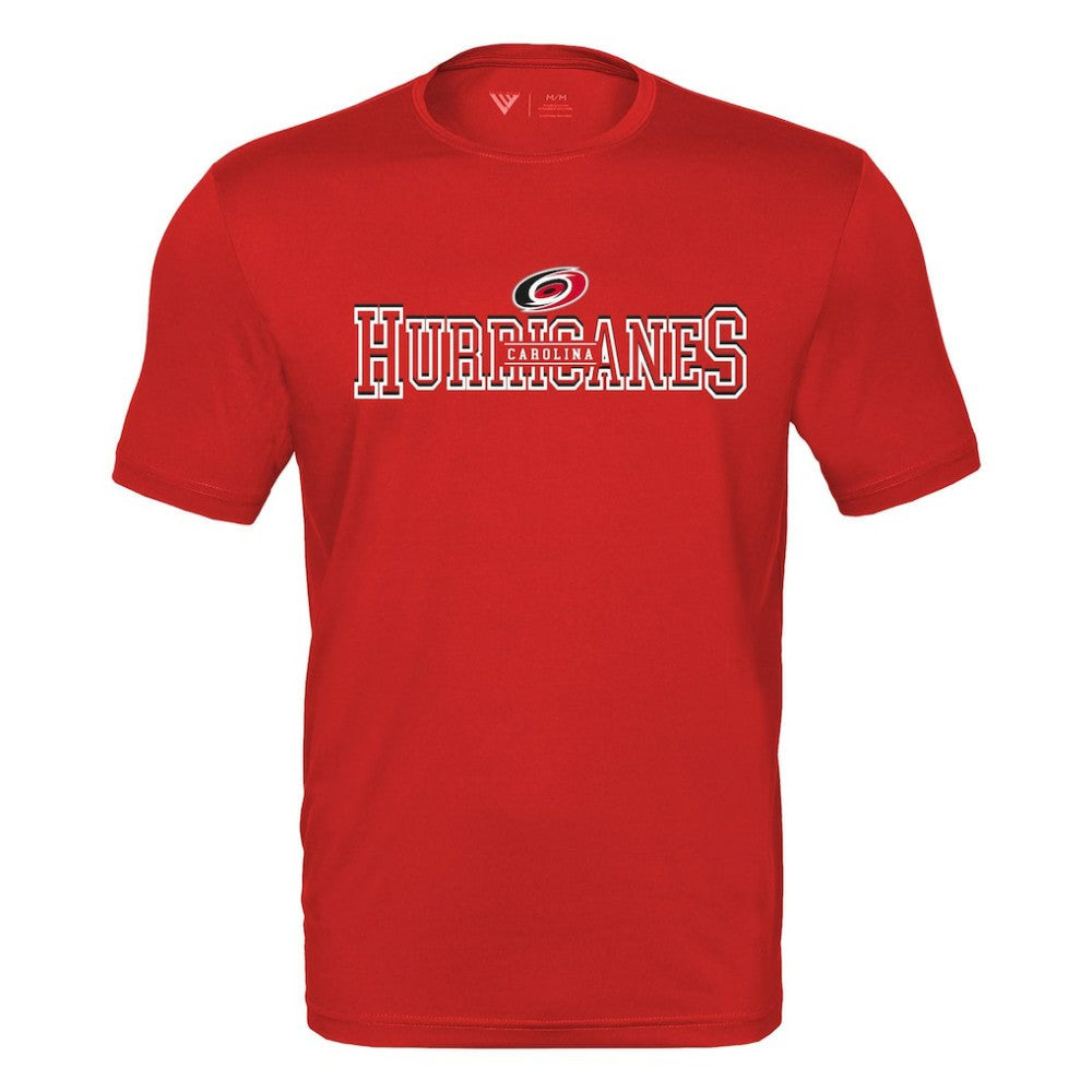 Carolina Hurricanes Levelwear Anthem Journey Performance T-Shirt - Red T-shirts