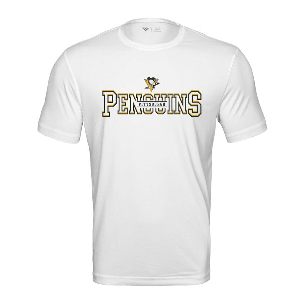 Pittsburgh Penguins Levelwear Anthem Journey Performance T-Shirt - White T-shirts