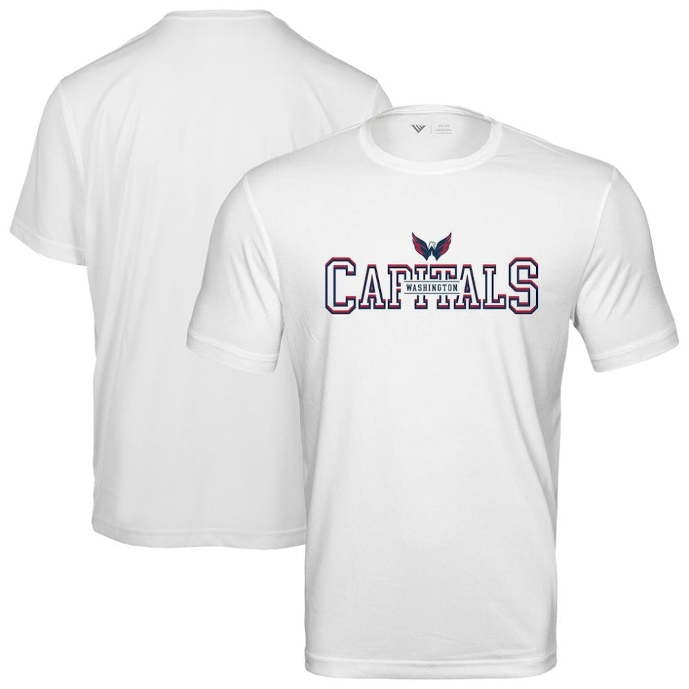 Washington Capitals Levelwear Anthem Journey Performance T-Shirt - White T-shirts