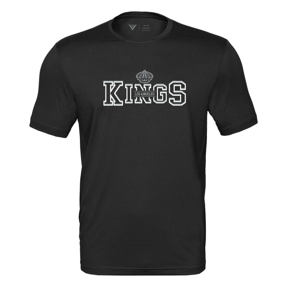 Los Angeles Kings Levelwear Anthem Journey Performance T-Shirt - Black T-shirts