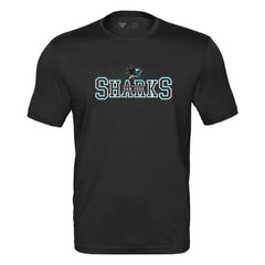San Jose Sharks Levelwear Anthem Journey Performance T-Shirt - Black T-shirts