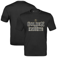 Vegas Golden Knights Levelwear Anthem Journey Performance T-Shirt - Black T-shirts