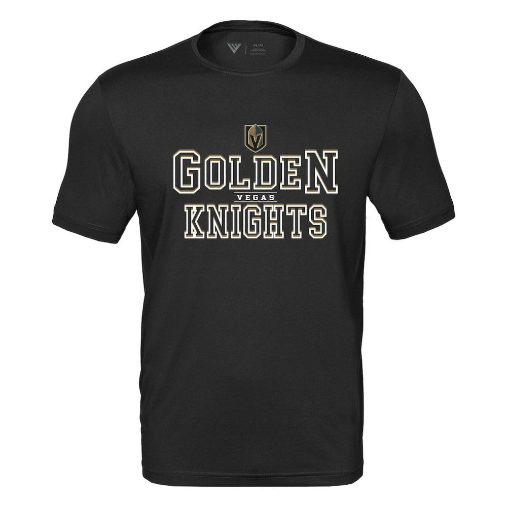 Vegas Golden Knights Levelwear Anthem Journey Performance T-Shirt - Black T-shirts