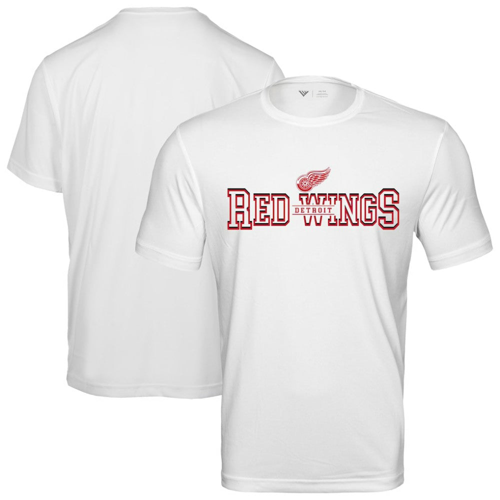 Detroit Red Wings Levelwear Anthem Journey Performance T-Shirt - White T-shirts