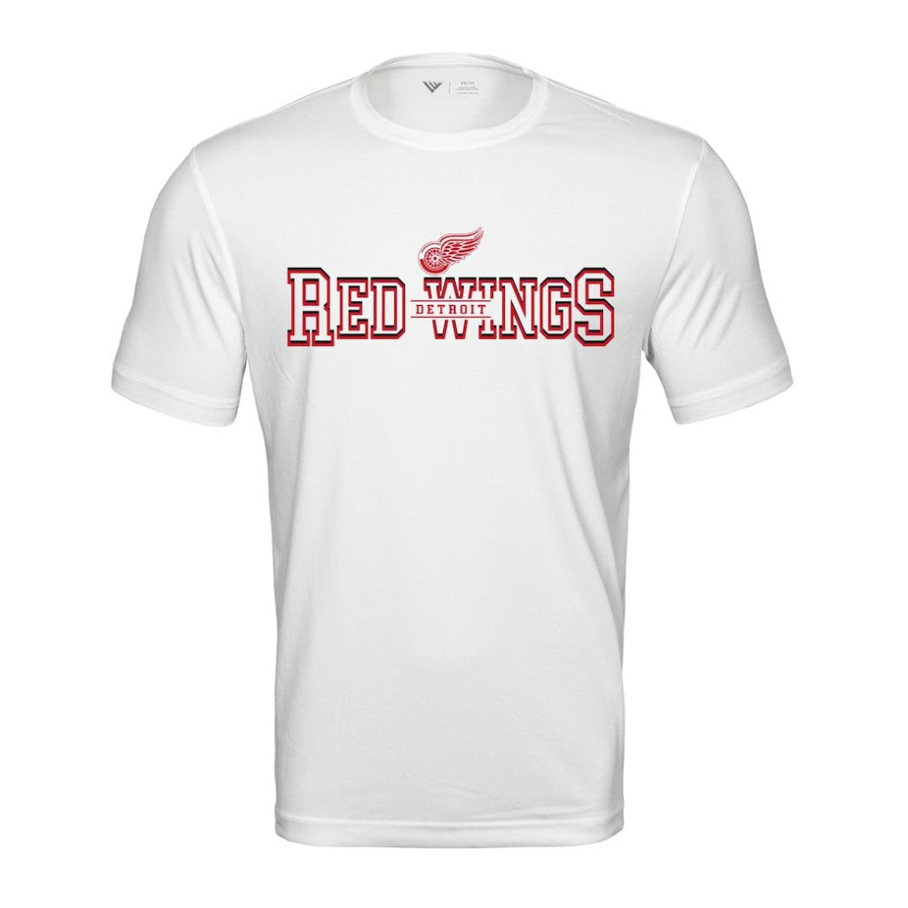 Detroit Red Wings Levelwear Anthem Journey Performance T-Shirt - White T-shirts