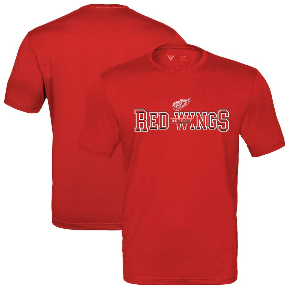 Detroit Red Wings Levelwear Anthem Journey Performance T-Shirt - Red T-shirts