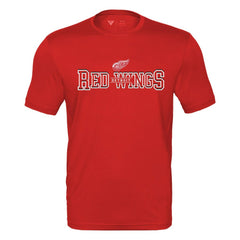 Detroit Red Wings Levelwear Anthem Journey Performance T-Shirt - Red T-shirts