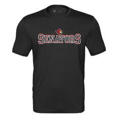 Ottawa Senators Levelwear Anthem Journey Performance T-Shirt - Black T-shirts